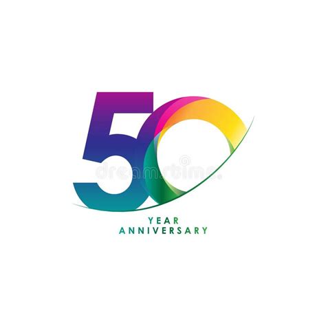 Logotipo Abstracto Del Aniversario Del Negro 40o En El Fondo Blanco