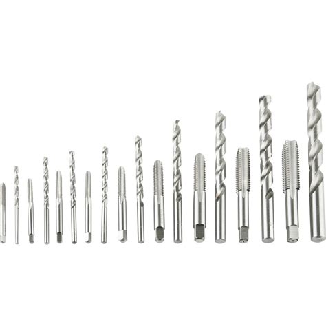 18 Pc Unf Hss Tap And Drill Set At