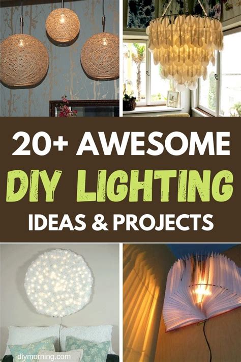 20 Fun Diy Lighting Ideas And Projects Diy Morning
