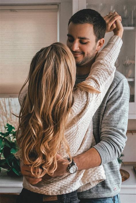 Hd Wallpaper A Happy Hug Man And Woman Hugging Couple Lovers House Two People Wallpaper