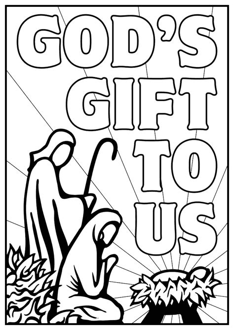 printable christmas pictures jesus Xmas coloring pages