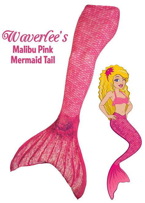 Malibu Pink Mermaid Tail Pink Mermaid Tail Mermaid Tails For Kids
