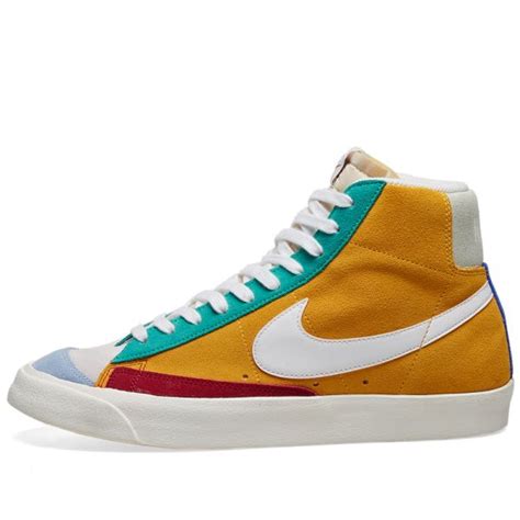 nike blazer 77 suede noble red and kinetic green jade end us