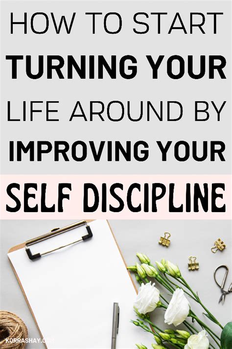 How To Improve Your Self Discipline Become A Disciplined Person Artofit