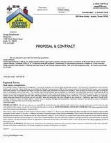 Commercial Roofing Contract Template Images