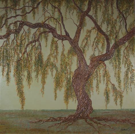 Old Willow Tree By Susan Nuttall Atrium Art Gallery