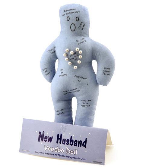 New Husband Voodoo Doll Bachelorette Party Ts Bachelorette Gag