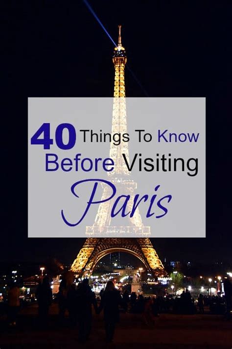 Daylight saving time in other years. 40 Things To Know Before Visiting Paris - What First ...