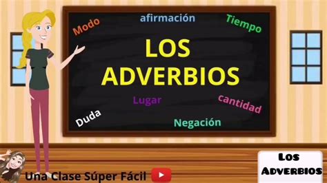 Los Adverbios Definición Clasificación Y Ejemplos Súper Fácil Youtube