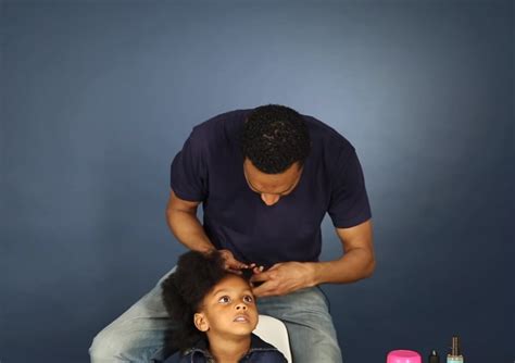 These Videos Of Black Dads Styling Their Daughters Hair Will Melt Your