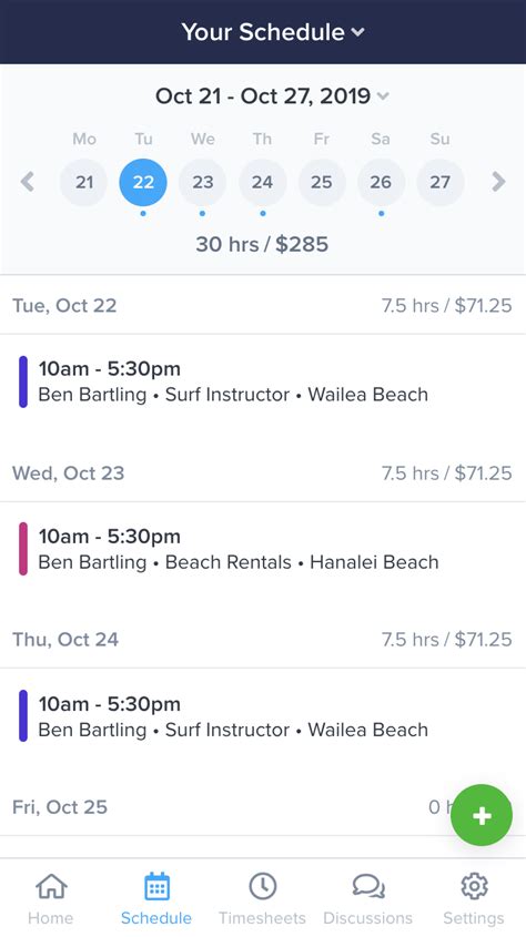 Free Work Schedule Maker And Time Clock App Zoomshift