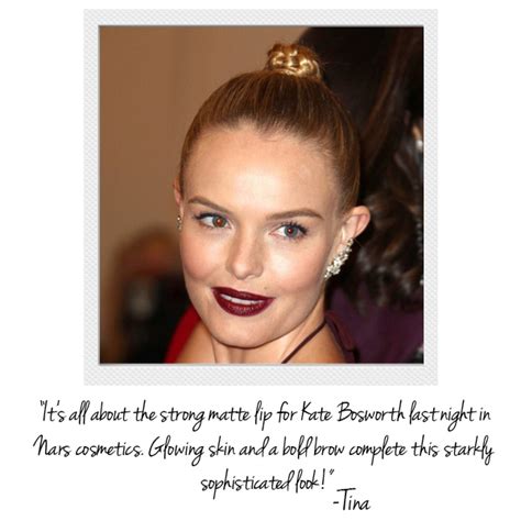 Nars At The Met Kate Bosworth