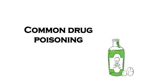 Solution Common Drug Poisoning Studypool