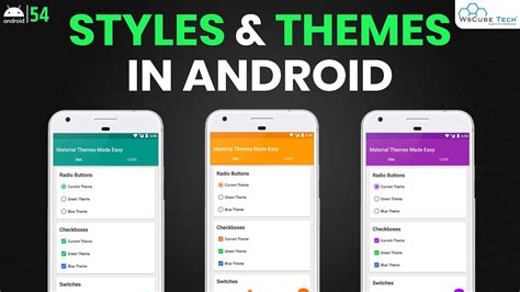 Android Style And Theme What Is This And How To Implement Android