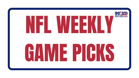 Nfl Week 10 Game Picks And Predictions