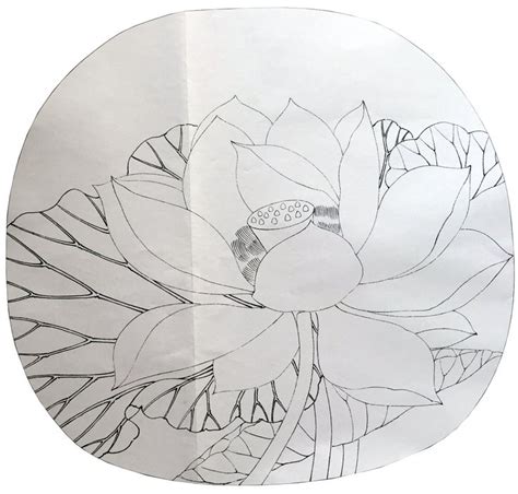 Song Dynasty Gongbi Painting And Sketches Inkston Lotus Painting Lotus Art Lotus Flower