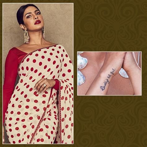 Priyanka Chopra To Deepika Padukone Interesting Tattoos By B Town