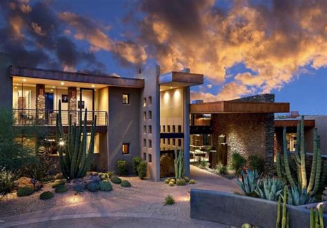 Scottsdale Real Estate Luxury Homes Expensive Houses Modern House