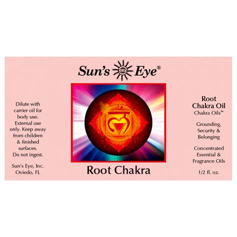 Root Chakra Oil Mystic Blends Oils Witchcraft Spell Oil