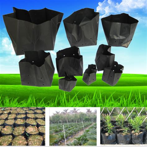 Vegetables Growing Bags Planter Black Plastic Bag For Plants China