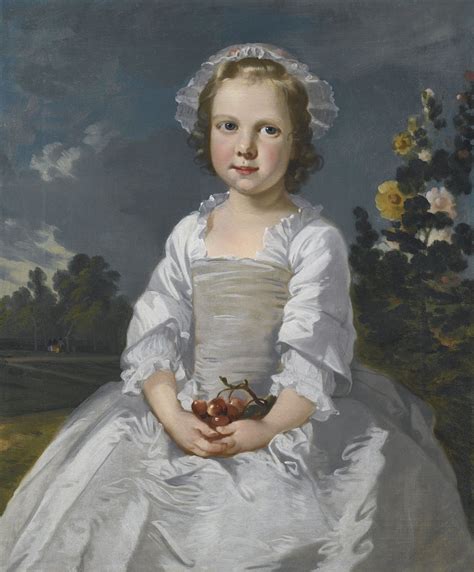 Thomas Gainsborough Ra And Another Hand Portrait Of A Girl With