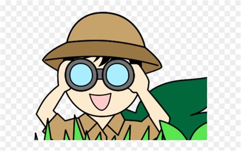 Kid With Binoculars Clipart Png Download 3212541 Pinclipart