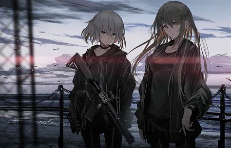 World Of Our Fantasy Anime Art Girl Anime Military Anime Sisters
