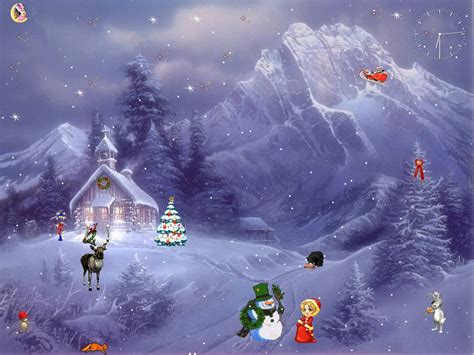 Christmas Adventure Screensaver An Exciting Christmas Day In A Magic