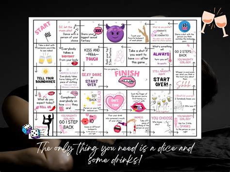 printable swingers board game for couples foreplay game sex game adult game for swinger party