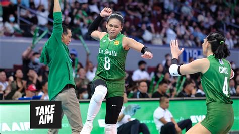 Sounds Of The Game Dlsu Lady Spikers Uaap 85 Round One Youtube