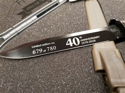 Limited Edition Glock Knife 78 40th Anniversary The Firearm Blog