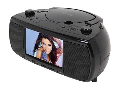 Coby Tfdvd777 7 Portable Digital Tv Dvdcd Mini System