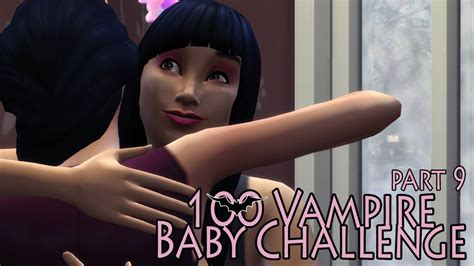 Sims 4 100 Vampire Baby Challenge Part 9 Youtube