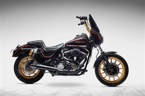 Gold 2007 Harley Davidson Fxr By Powerplant Choppers Usa