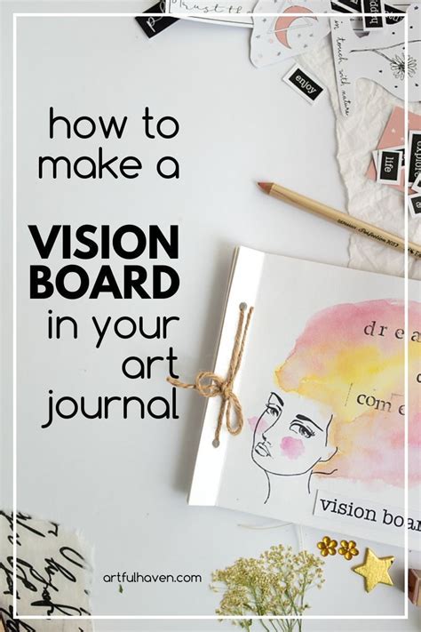 How To Make A Vision Board Art Journal In 7 Easy Steps Artofit