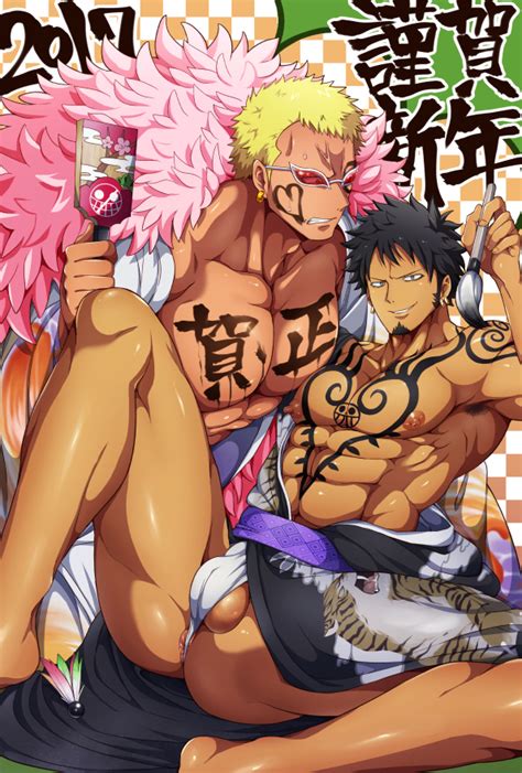 Rule 34 2boys Donquixote Doflamingo Gay Male Male Only One Piece