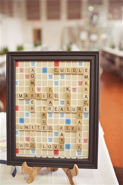 Ben Mimi All That Is Crafty In Charlotte Nc Scrabble Wedding