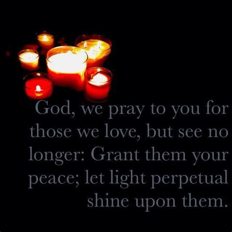 A Prayer For The Departed On All Souls Day All Saints Day Prayer