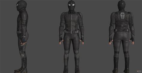 Spiderman Stealth Suit Shvr By Ssingh511 On Deviantart