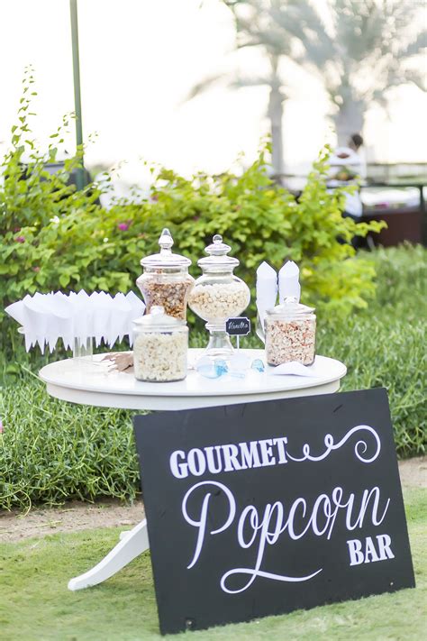 Another Wedding And Another Amazing Gourmet Popcorn Bar By Sunnys Pop