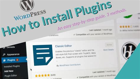 How To Install Plugins In Wordpress 3 Methods Step By Step Guide