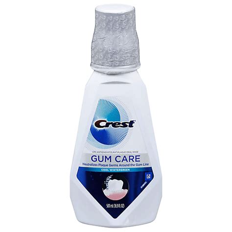 Crest Gum Care Cool Wintergreen Oral Rinse 169 Fl Oz Mouthwash