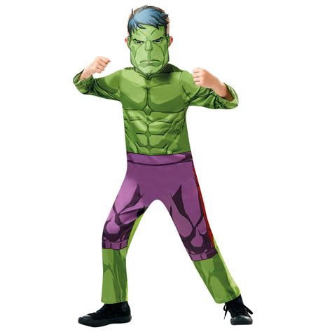 Childrens Official Marvel Hulk Costume