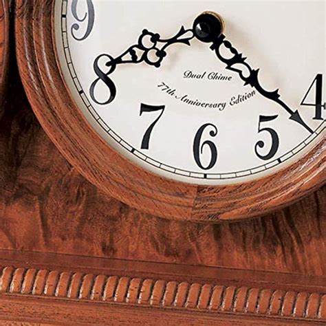 Howard Miller Anthony Mantel Clock 635 113 Oak Yorkshire With Quartz