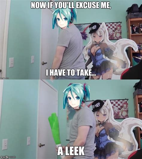 Hatsune Miku Has To Take A Leek Imgflip