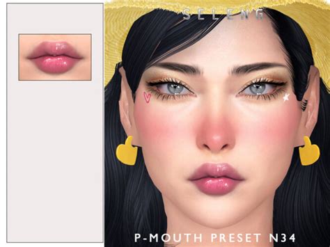 Sims 4 Lip Presets Black