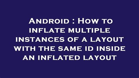 Android Inflate A Listview Expandablelistview From An Inflated Layout