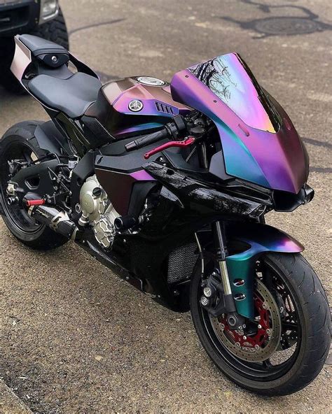 motorcycles superbikes 2wheels no instagram “purple yamaha 💜 snow white r6 ⛄follow ridepull