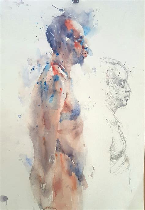 Pin On Nudes In Watercolour