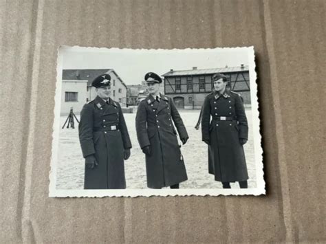 Photo Allemande Grand Format Officier Luftwaffe 12x9 Cm Ww2 Militaria